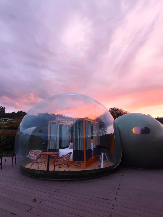 Отель Luzada Glamping Burbujas - Designed For Adults Juances Экстерьер фото