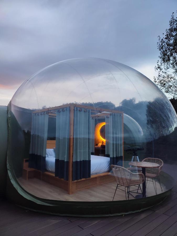 Отель Luzada Glamping Burbujas - Designed For Adults Juances Экстерьер фото
